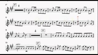 Jubel - Klingande (Saxophone Sheet Music + Play Along)