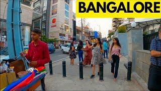 Silicon City of India - Bangalore | Immersive Evening Walking Tour in 4K