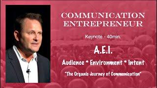 A.E.I.: Audience * Environment * Intent (40min)