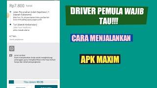 Tutorial Menjalankan apk MAXIM DRIVER !! Bagi pemula 2023