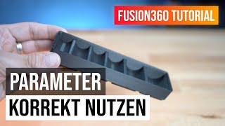 Parameter In Fusion 360 nutzen - Detaillierte Anleitung