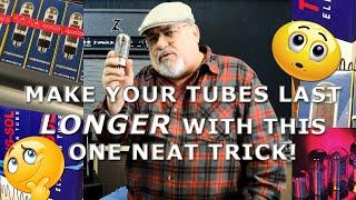 How to make your AMP'S TUBES last LONGER! Dr. Z AMA!