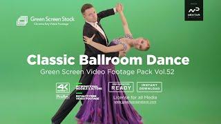 Classic Ballroom Dance - Green Screen Video Footage #greenscreen #ballroomdance