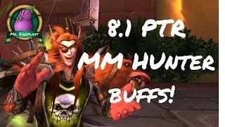 MM Hunter Buffs! - BFA PTR 8.1 Tides of Vengeance - World of Warcraft