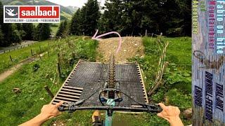 Uncut Pro Line bei Nässe 2024 Saalbach Hinterglemm | Fabio on bike