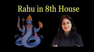 Planet Rahu in the 8th House