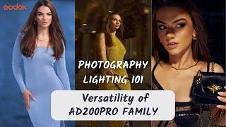 Explore the Versatility of AD200Pro Family| Godox Photography Lighting 101 | EP05