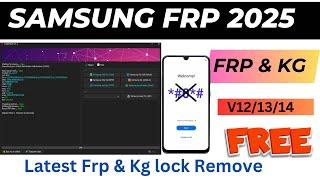 Samsung Frp bypass 2025 | Samsung Frp bypass version 13 -14 latest Samfrp security unlock