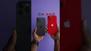 iPhone 14 Plus vs 13 Pro Max!