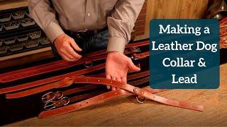 Making a Simple Leather Dog Collar and Lead