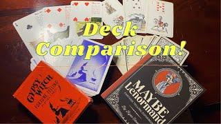 Maybe Lenormand vs Gypsy Witch Fortune Telling Cards Deck Comparison with Cassidy the Cardslinger