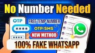 100% Working, How to use WhatsApp without Mobile Number or OTP Verification 2024-2025