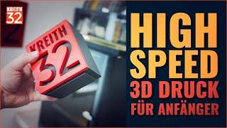 Highspeed 3D Druck für Anfänger mit dem Bambu P1S #bambu #bambulab #p1s #unboxing