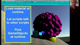Load Material at Runtime and Call Functions on Other Scripts: tut 3