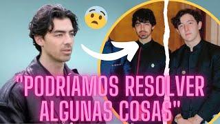 JOE JONAS revela enemistad con su hermano FRANKIE después de disculparse por llamarlo "BONUS JONAS"