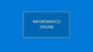 INFORMATICO ONLINE TRAILER