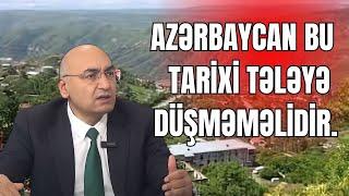 İqbal Ağa-zadə: "Azərbaycan bu tarixi tələyə düşməməlidir. Bu addımlar atılmasa..."