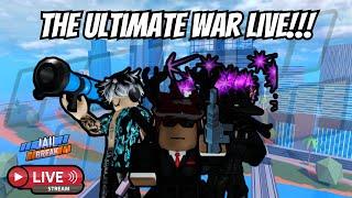 Roblox Jailbreak But its an Insane War... (The Ultimate Challenge for Viewers LIVE!!!)