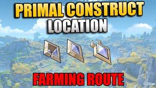 Primal Construct Prism Locations Farming Route [Where to Find] Genshin Impact - Material Guide