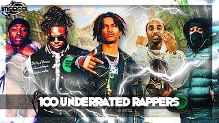 100 UNDERRATED RAPPERS 2023