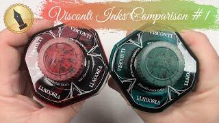 Visconti Inks Comparison #1