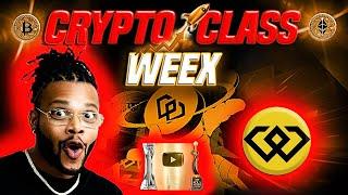  CRYPTO CLASS: WEEX | KICKSTART YOUR JOURNEY WITH 20,000 USDT | SIMPLE TASKS FOR EXCLUSIVE BENEFITS