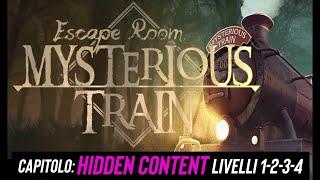 HIDDEN CONTENT Soluzioni Escape Room - Mysterious Train - Walkthrough livelli levels 1-2-3-4