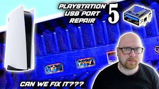 Playstation 5 Rear USB ports repair