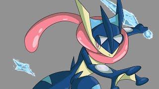 Epic Greninja edge-guard spike.