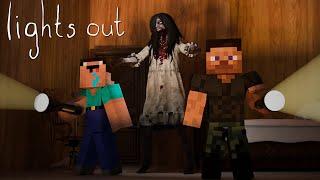 DON'T GO IN THE DARK Lights Out [Part-2] Minecraft Horror Story in Hindi