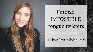 Learn Finnish by listening! Try to repeat these after me...