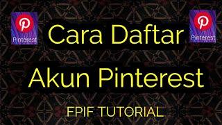 Cara Membuat Akun Pinterest