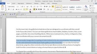 How to Put Words Close Together on MS Word : MS Word Skills