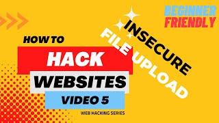How To Hack Websites - A hacking series - video 5 (DVWA insecure file upload)