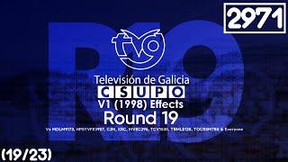 TVDGCV1 (1998) ER19 Vs MDLM9173, HPSTVFE3957, CJM, XRC, MVEC296, TCV1530, TOCRSM785 & EO (19/23)