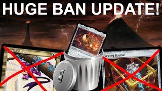 THE RING IS GONE! Eternal Magic Expert Reacts to Modern and Legacy Bans