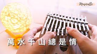 萬水千山總是情 ┃卡林巴拇指琴 ┃musicatte kalimba