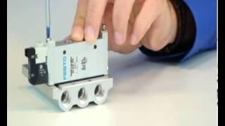 Festo-Solenoid Valve VUVG   Compressed Air System