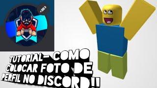 TUTORIAL- COMO COLOCAR FOTO DE PERFIL NO DISCORD!