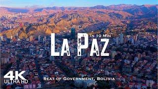 LA PAZ 2024  Drone Aerial 4K | Drones BOLIVIA