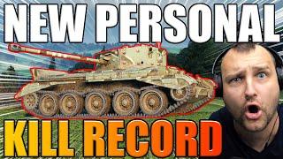 My New Personal Kill Record Live in World of Tanks!