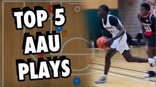 Top 5 AAU Basketball Plays Right Now