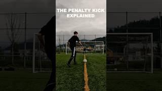 How to shoot better penalty kicks in soccer #shorts #soccer #football