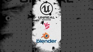 Unreal engine v blender | #shorts #viral #unreal engine