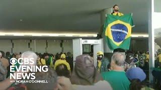 Supporters of Brazil's Bolsonaro storm Congress, other buildings