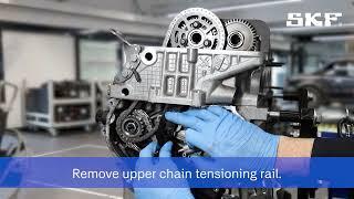 #Tutorial - How to replace the SKF timing chain kit VKML 88005 Part 1 Removal -  BMW N47 engines