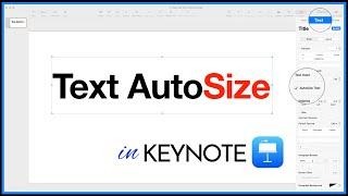 How to AutoSize Text in Keynote Presentations