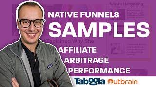 Native Ads Samples – Affiliate, Arbitrage & Performance (Taboola Sample / Outbrain Sample)