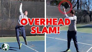 HOW to Hit an Overhead Slam! | The Pickleball Clinic