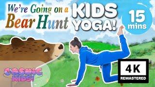 We're going on a Bearhunt  - A Cosmic Kids Yoga Adventure | 4K UHD